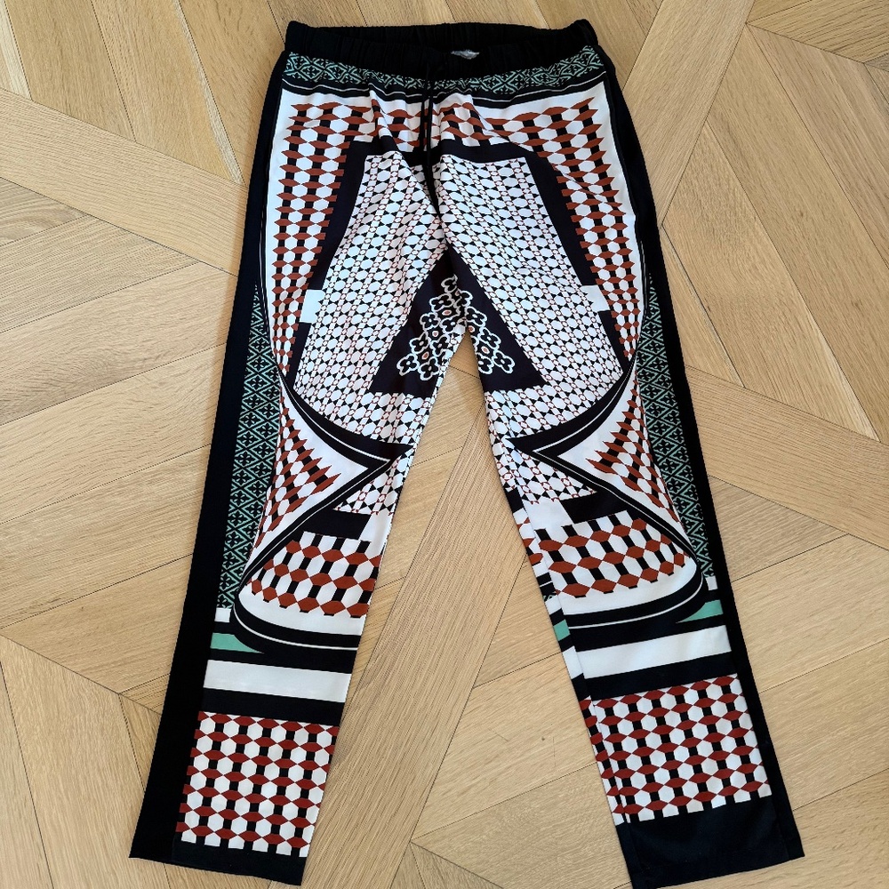 Clover Canyon women's pattern pants size small